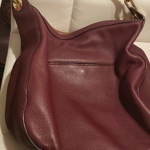 Michael Kors Plum Leather Tote/Purse